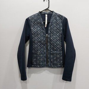 Lululemon Cardigan & Again Star Jacket Primaloft Quilted Exploded Sashiko Star